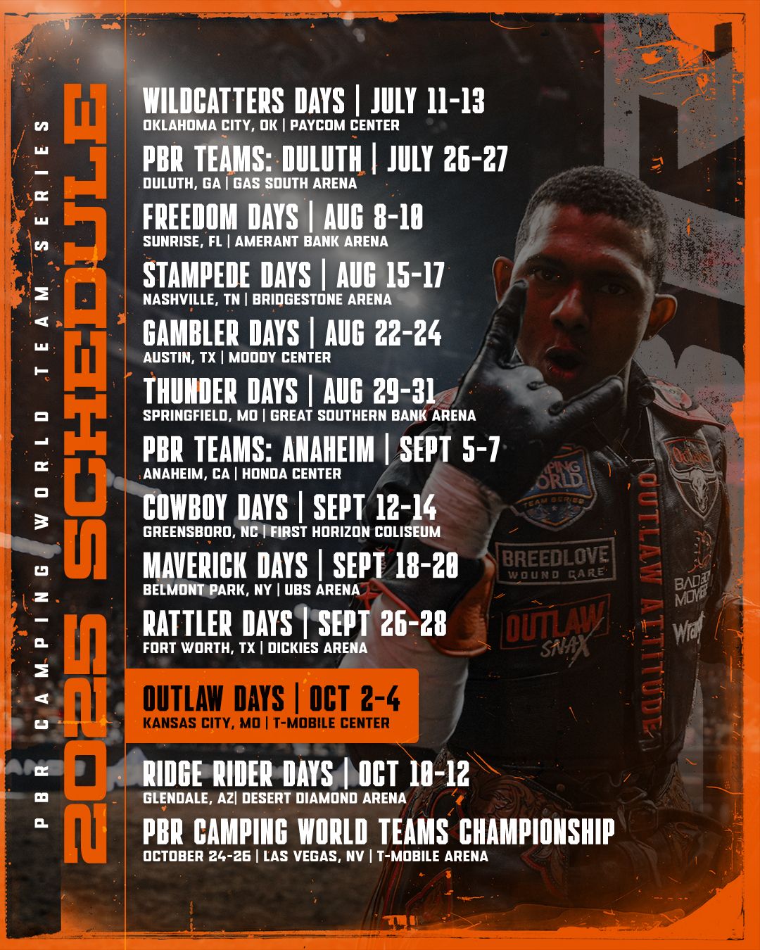 PBR: Camping World Team Series, 25 September | Event in Fort Worth | AllEvents