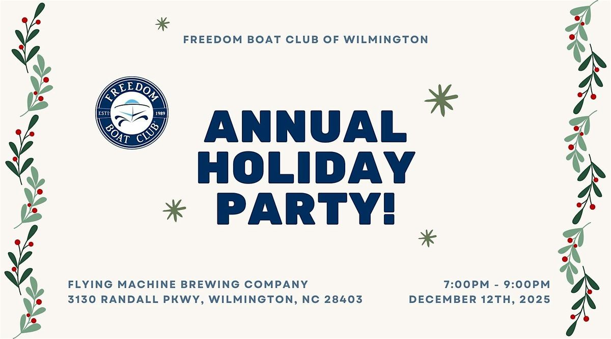 FBC of Wilmington Holiday Party, 12 December | Event in Wilmington | AllEvents