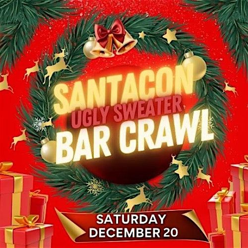 SANTACON UGLY SWEATER BAR CRAWL @ ATLANTIC AVE, 20 December | Event in Delray Beach | AllEvents