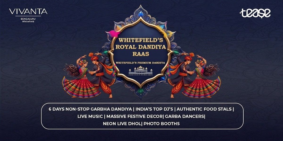 Whitefields Royal Dandiya Raas, 26 September | Event in Bangalore | AllEvents
