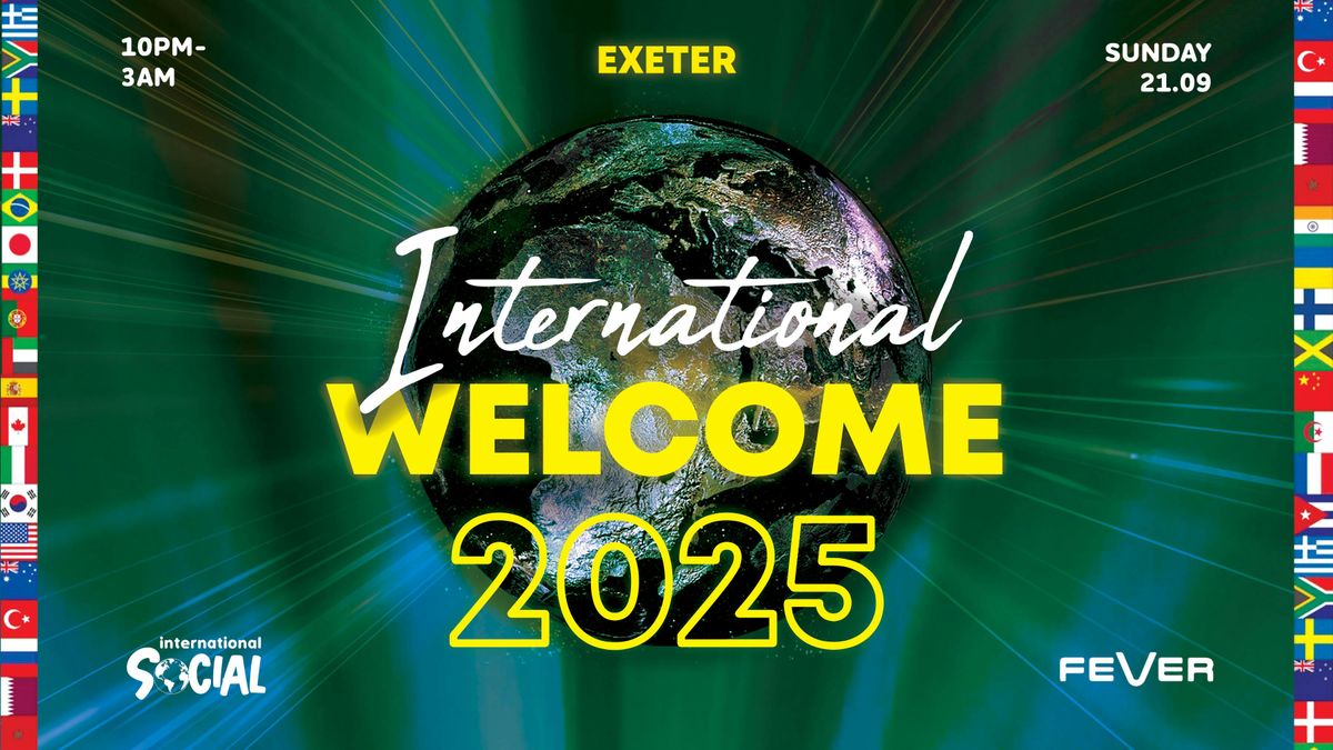 International Welcome 2025 | EXETER, 21 September | Event in Exeter | AllEvents