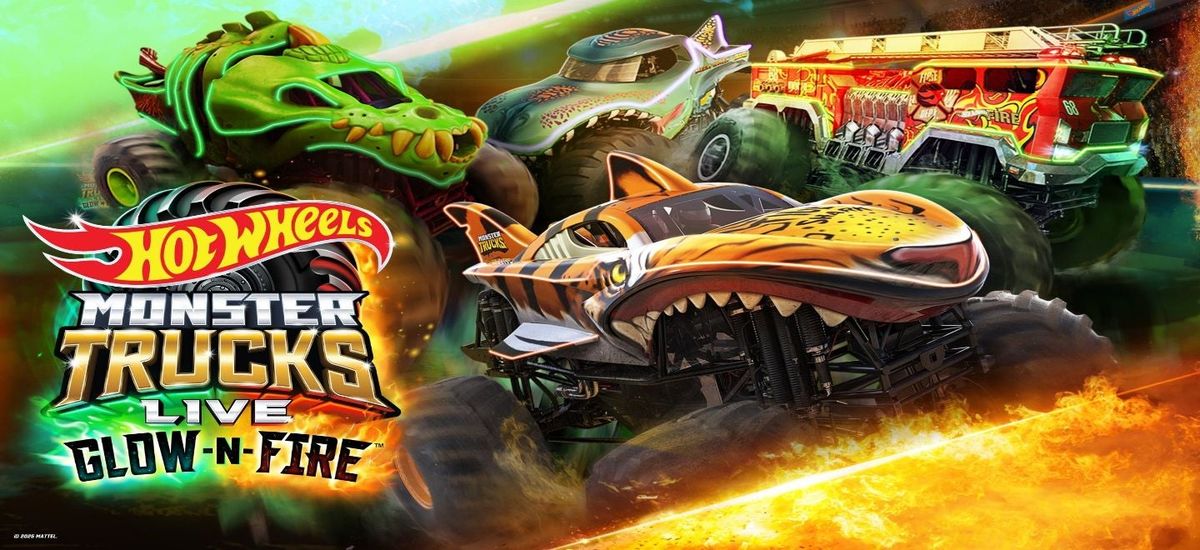 Hot Wheels Monster Trucks Live 2025 - Glow-N-Fire Tickets, 23 August | Event in Philadelphia | AllEvents