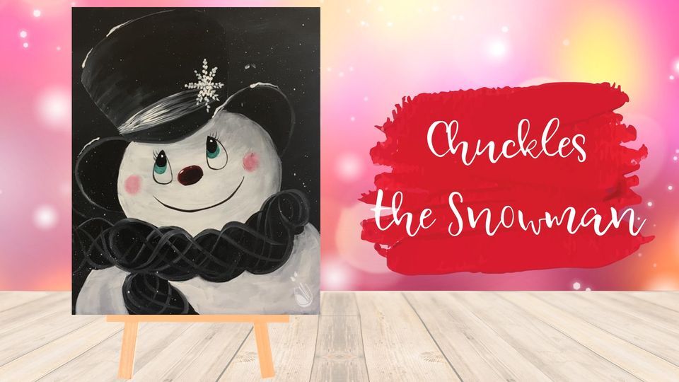 Chuckles the Snowman, Painting with a Twist (Longview, TX), December 8