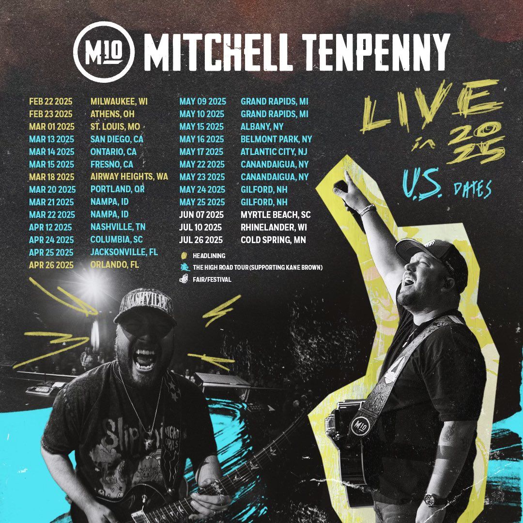 Mitchell Tenpenny, 18 July | Event in Paris | AllEvents