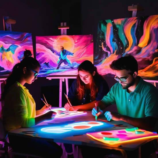 taller de pintura Glow Art para adultos, 1 June | Event in Alcorcón | AllEvents