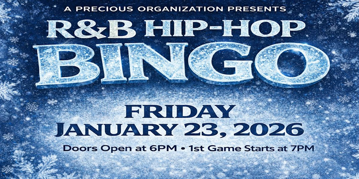 R&B and Hip Hop Bingo 2026