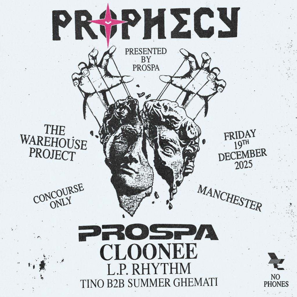 Prospa [Concourse Only], 19 December | Event in Manchester | AllEvents