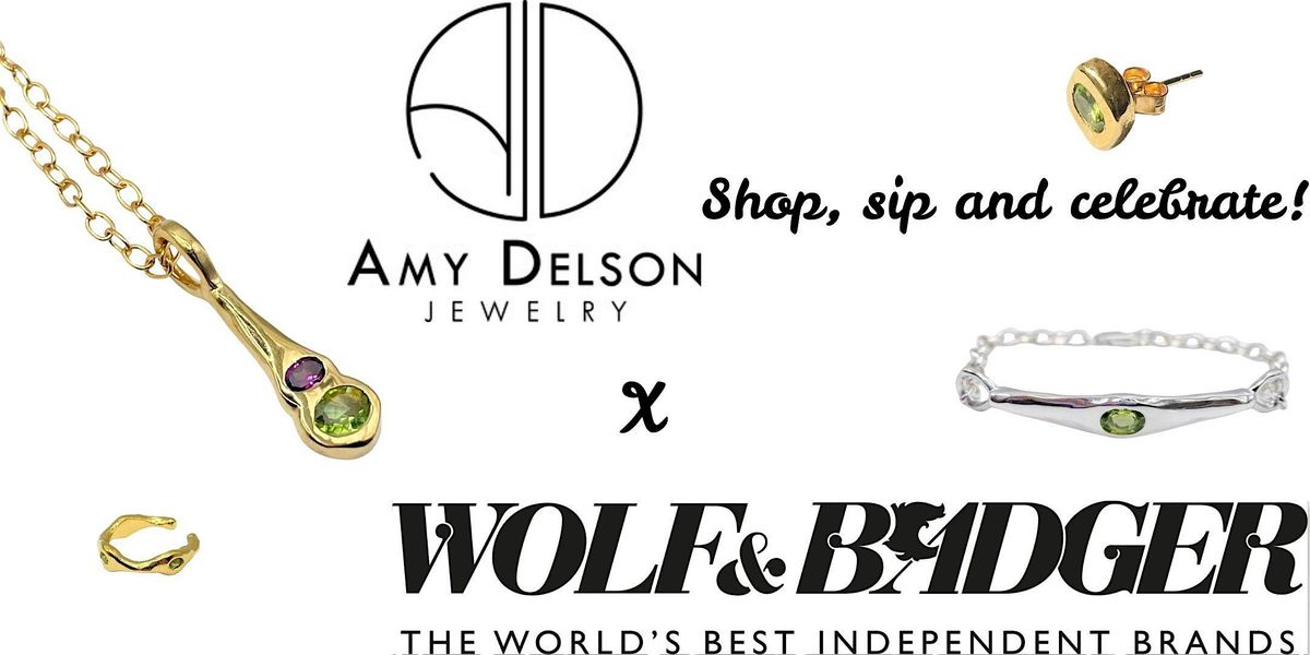 Amy Delson Jewelry x Wolf & Badger SoHo, NYC: Shop, Sip, and Celebrate!, 12 December | Event in New York