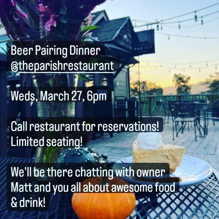 Beer Dinner The Parish, New Paltz, The Parish, New Paltz, March 27 2024 AllEvents.in
