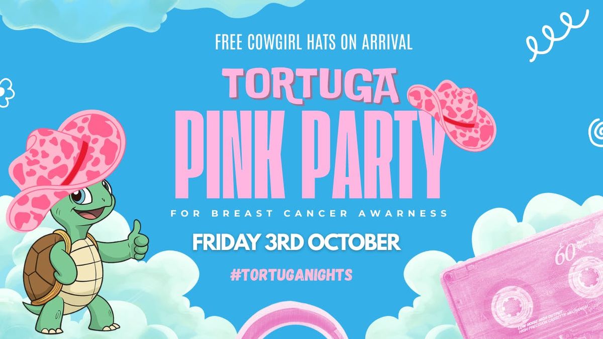 Tortuga: Pink Party, 3 October | Event in Bristol | AllEvents