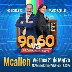 Teo Gonzalez and Mario Aguilar at Bob Hope Theatre - CA