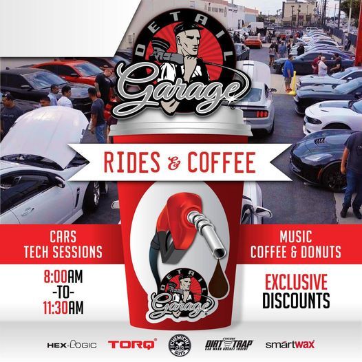 Rides and Coffee, Detail Garage, Weatherford, May 29 2021