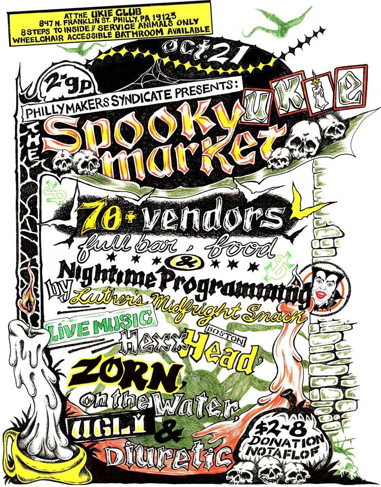 The Spooky Ukie Market, The Ukie Club, Philadelphia, October 21 2023 AllEvents.in
