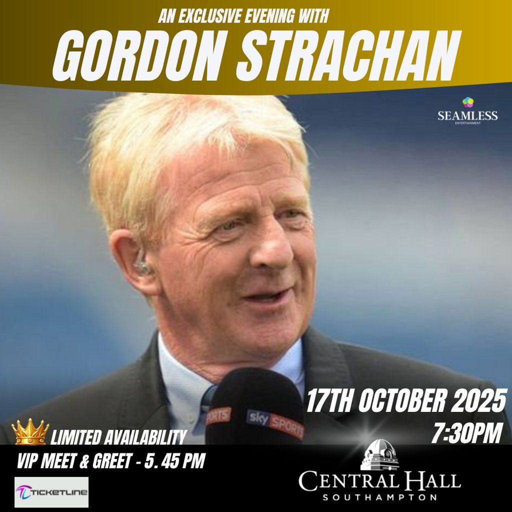 Football Fans - An Evening with Gordon Strachan, 17 October | Event in Southampton | AllEvents