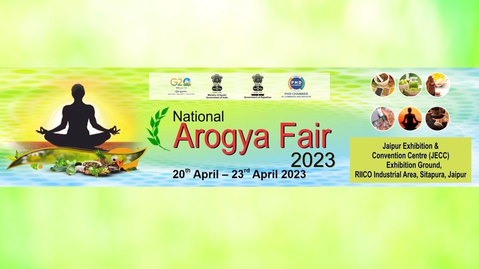 National Arogya Fair Jaipur 2023, Jaipur Exhibition and Convention