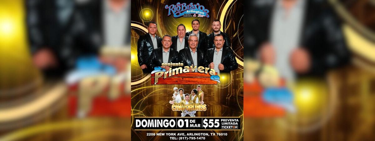 CONJUNTO PRIMAVERA & MAS, 1 March | Event in Arlington | AllEvents