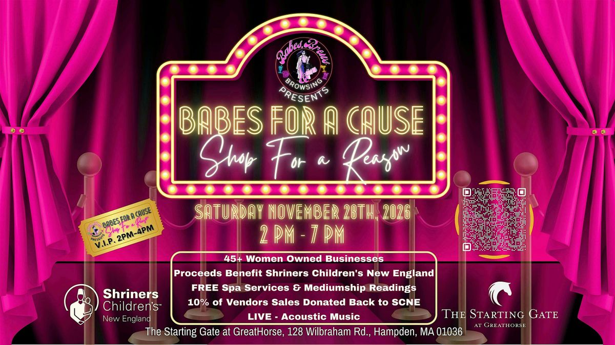 Babes For A Cause, Shop For A Reason The Holiday Tour - 2026, 28 November | Event in Hampden | AllEvents