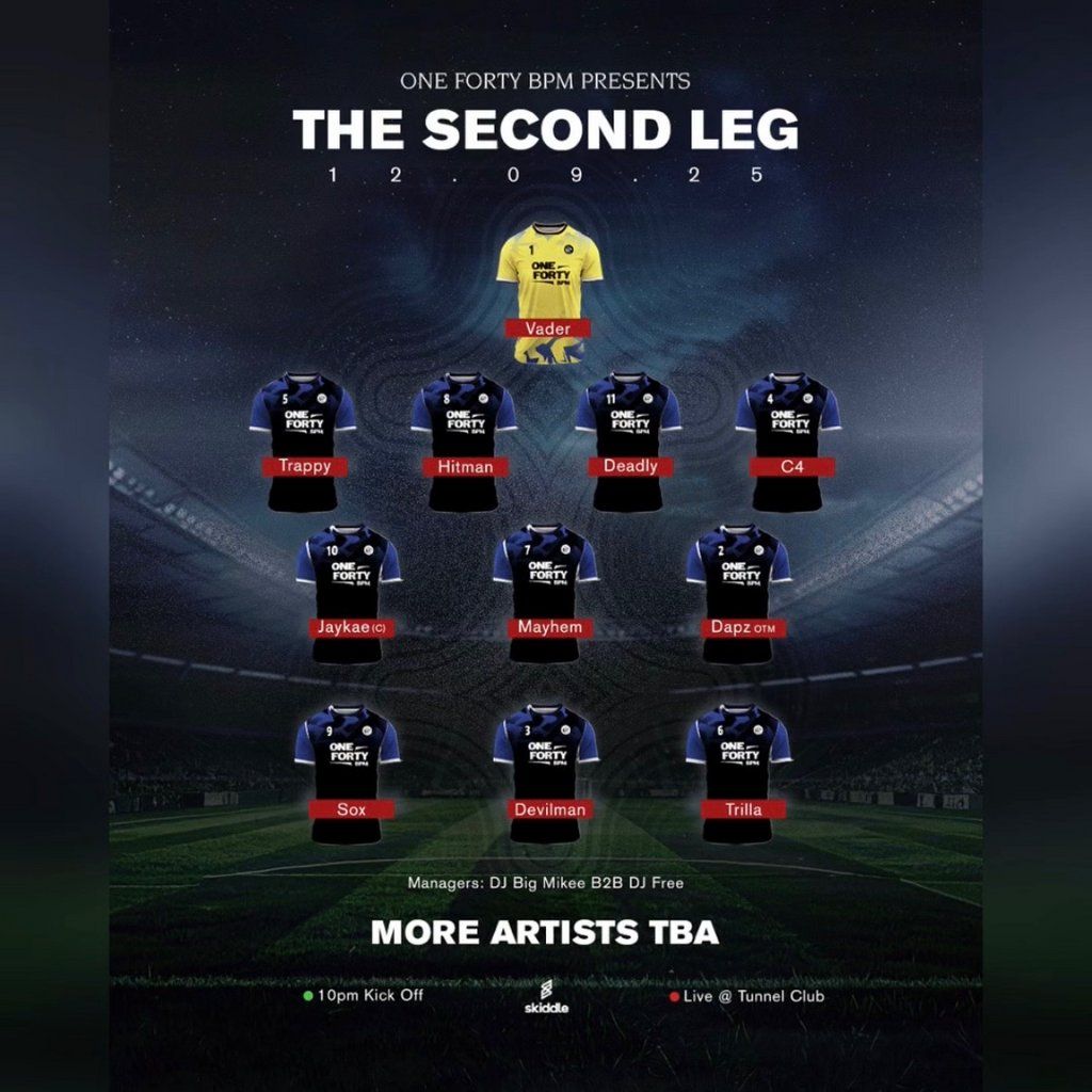 One Forty BPM Presents: The Second Leg, 12 September | Event in Birmingham | AllEvents