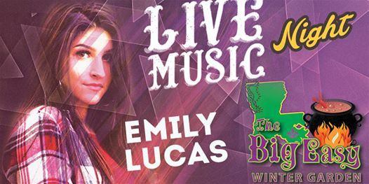 Emily Lucas Performing Live On The Big Easy Stage At Tickets