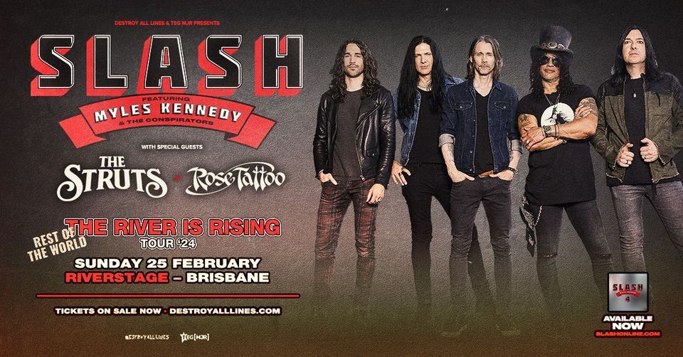 Slash // Brisbane // Ft. Myles Kennedy & Conspirators // Riverstage
