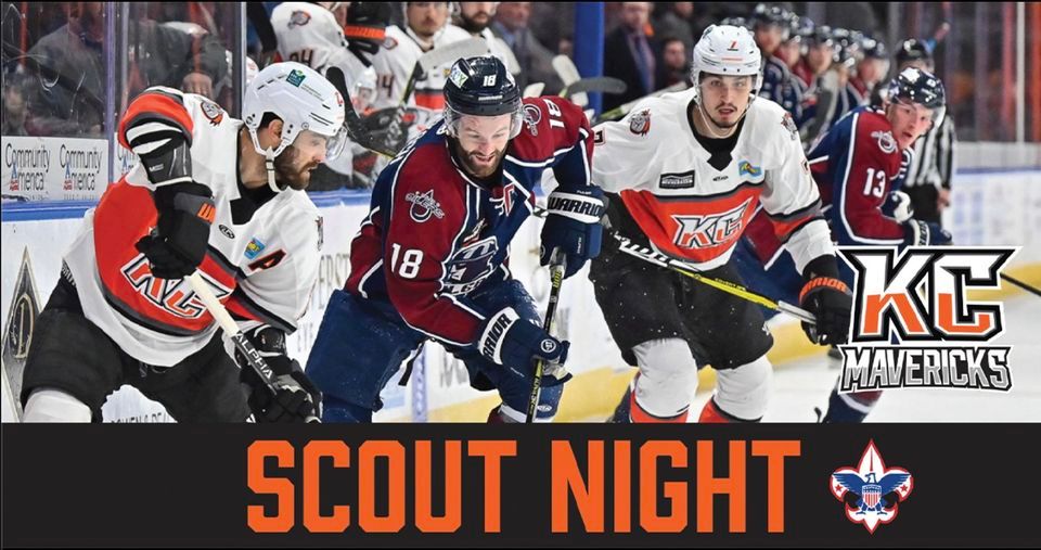 Scout Day at the KC Mavericks, Cable Dahmer Arena, Independence