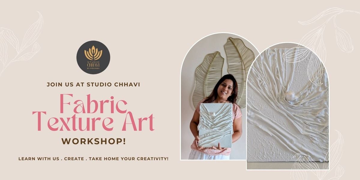 Fabric Texture workshop, 6 September | Event in Bangalore | AllEvents