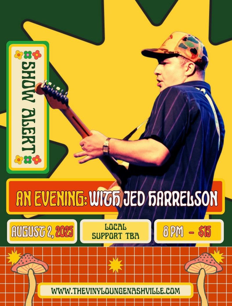 Jed Harrelson at City Winery - Boston, 12 July | Event in Boston | AllEvents