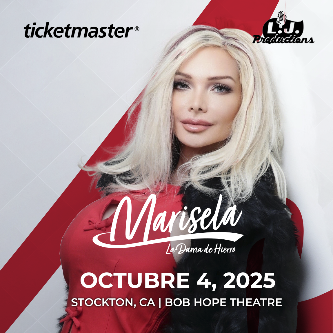 Marisela - La Dama De Hierro at Events Center at Pala Casino, 10 August | Event in Pala | AllEvents