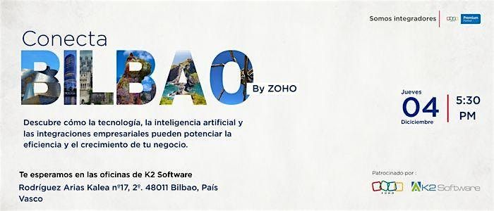 Conecta Bilbao By Zoho, 4 December | Event in Bilbao | AllEvents