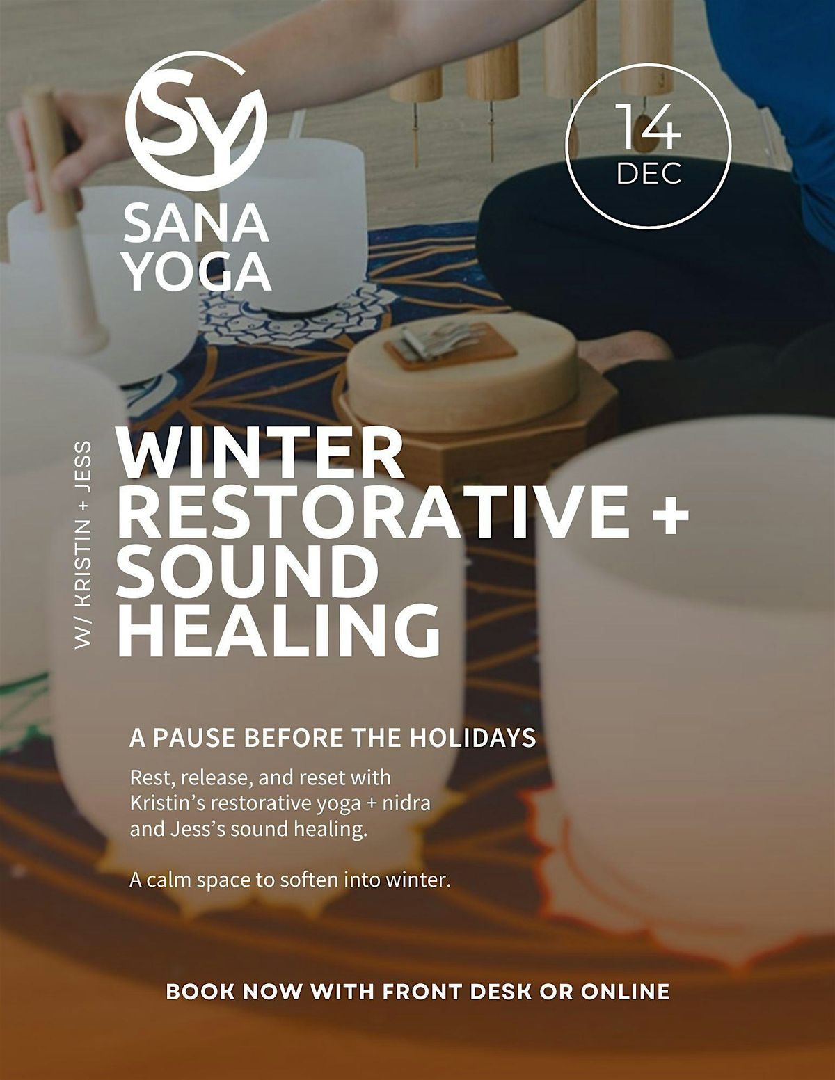 Winter Restorative Yoga + Sound Healing, 14 December | Event in Memphis | AllEvents