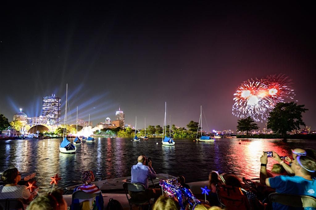 July 4th Sailabration on Boston's Charles River Esplanade