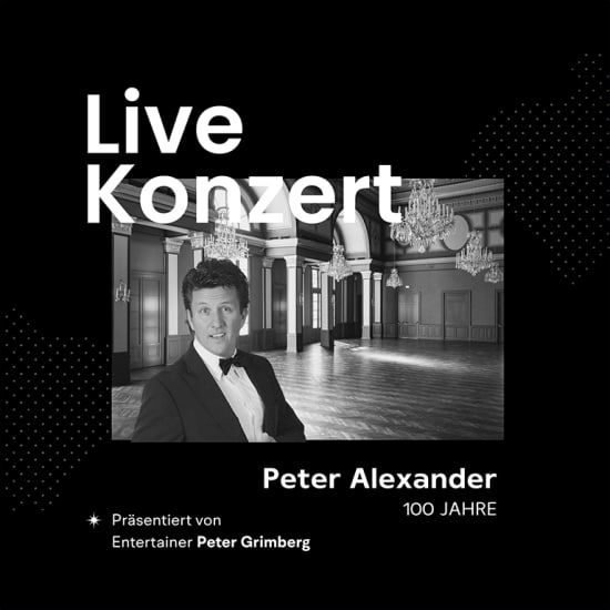 House Of Strauss  - 100 Jahre Peter Alexander, 3 July | Event in Vienna | AllEvents