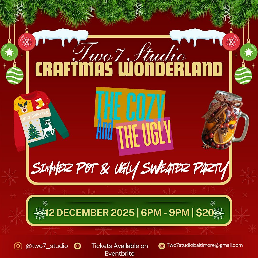 Simmer Pot Jars & Ugly Sweater Party, 12 December | Event in Baltimore | AllEvents