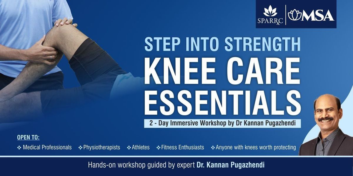 BULLET PROOF KNEES: THE SPARRC APPROACH, 19 July | Event in Chennai | AllEvents
