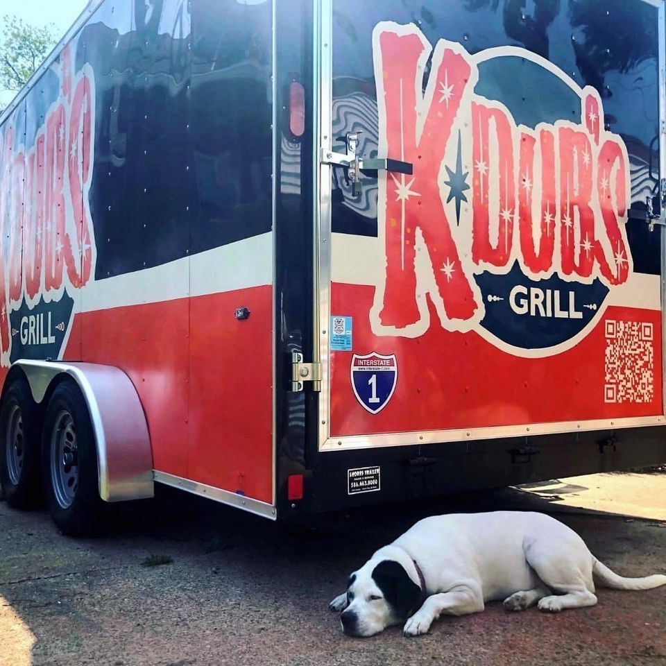 Food Truck KDubs Grill, Loaded Dice Brewery, Troy, January 20 2024