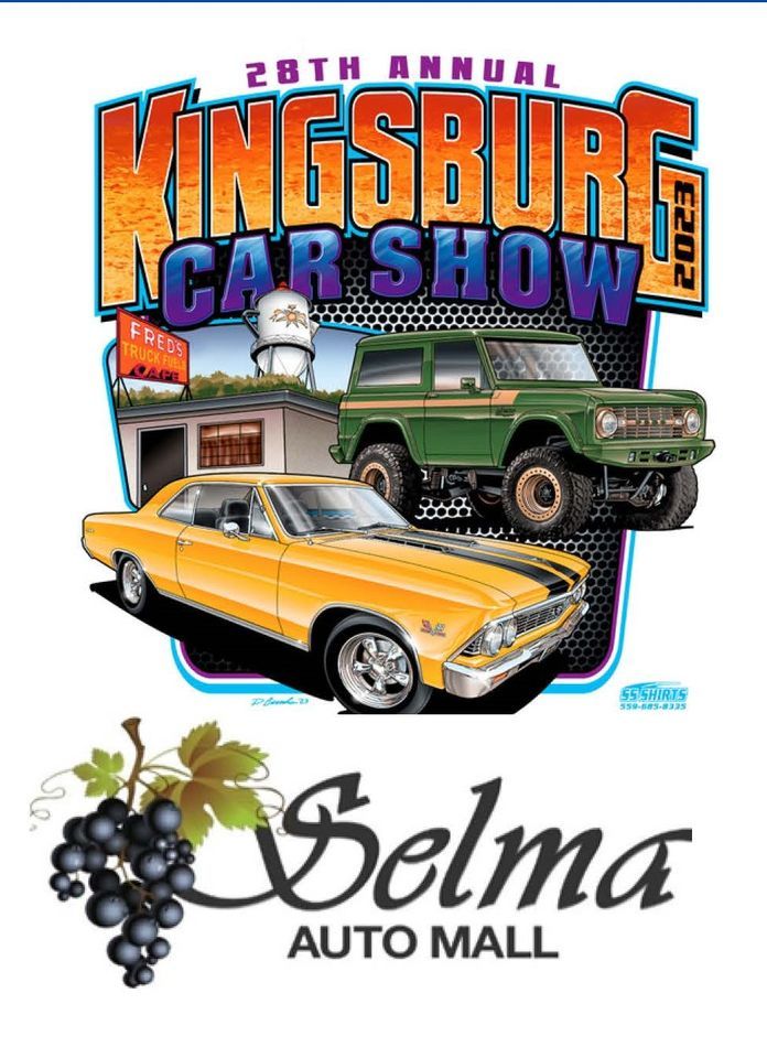 Kingsburg Car Show, Draper St. Kingsburg, Ca., April 15 2025 AllEvents.in