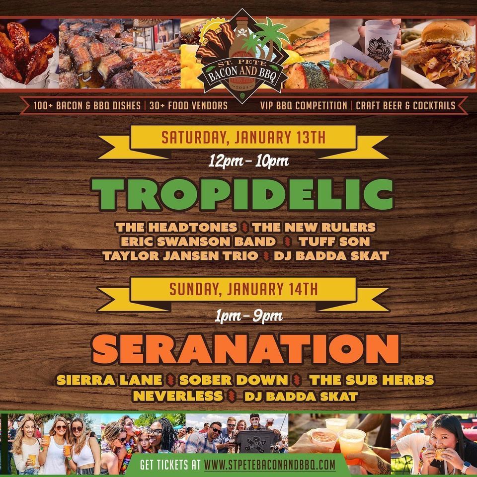 Saint Pete, bacon and BBQ festival, Vinoy Park, St. Petersburg, Saint