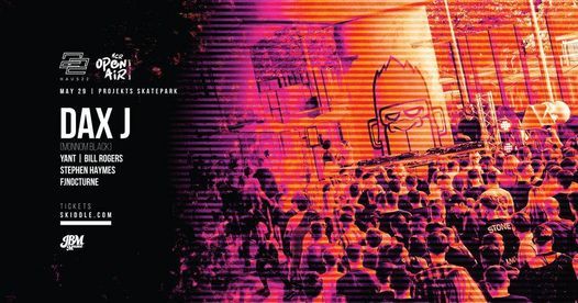 Haus22 Techno In The Skatepark W Dax J 21 Projekts Mcr Skatepark Manchester May 29 21 Allevents In