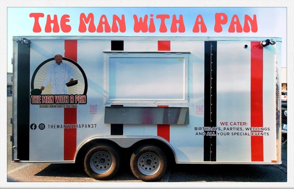 The Man With a Pan Food Truck, Well Travelled Beer, Goldsboro, December