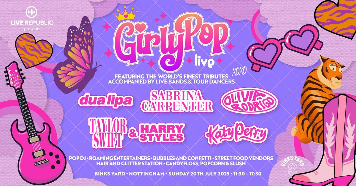 Girlypop Live 2 Harry Styles, Katy Perry, Olivia Rodrigo &amp; more, 20 July | Event in Nottingham | AllEvents