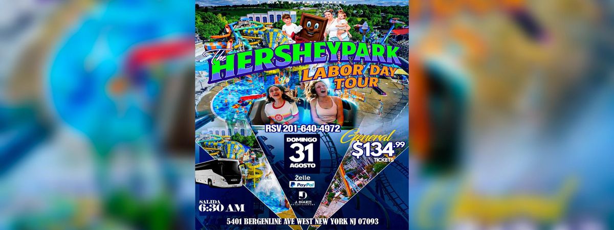 THE HERSHEYPARK LABOR DAY TOUR, 31 August | Event in West New York | AllEvents