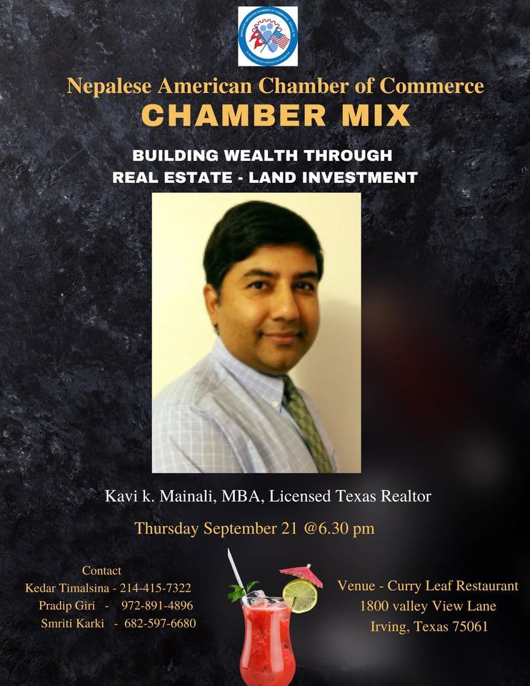 Chamber Mix , Curry Leaf Restaurant Bar & Banquet, Irving, 21 September