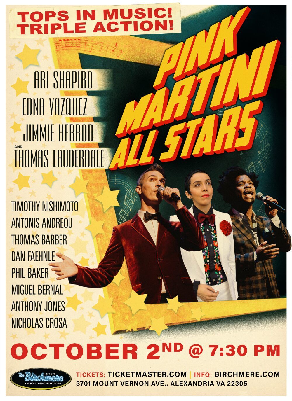 Pink Martini - All-Stars at Auditorium Theatre Chicago, 17 December | Event in Chicago | AllEvents