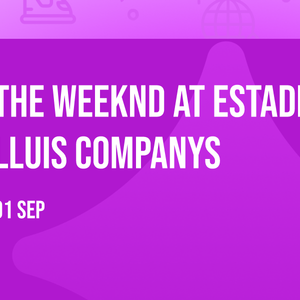 The Weeknd at Estadi Olimpic Lluis Companys