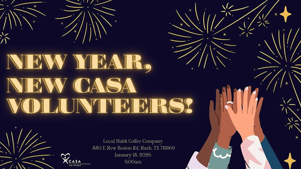 New Year, New CASA Volunteers!