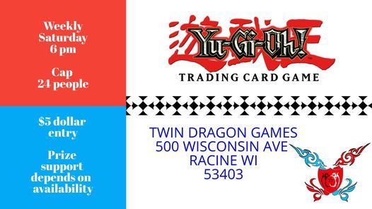 Yu Gi Oh Tournament Twin Dragon Games Llc Racine August 28 2021 Allevents In Yugioh Tournament Philadelphia October 2022