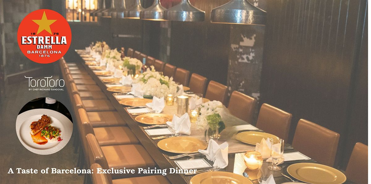 A Taste of Barcelona: The Estrella Damm Pairing Dinner at Toro Toro, 23 January | Event in Miami | AllEvents