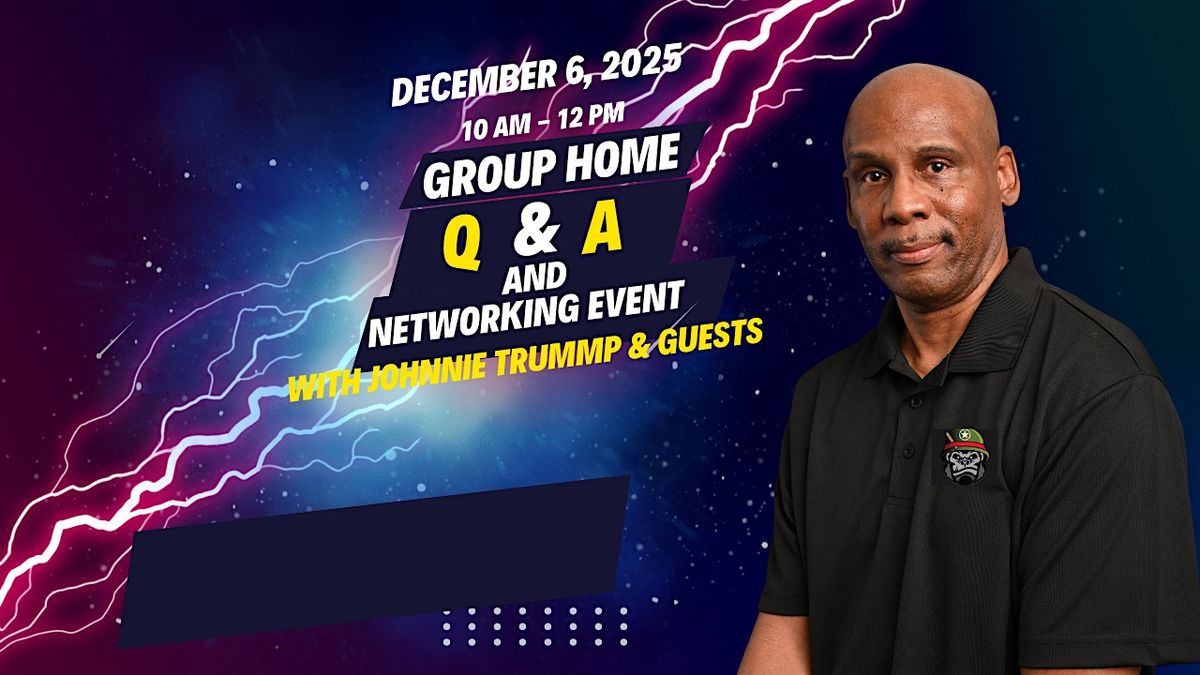 Q&A with Johnnie Trummp & Guests, 6 December | Event in Taylor | AllEvents