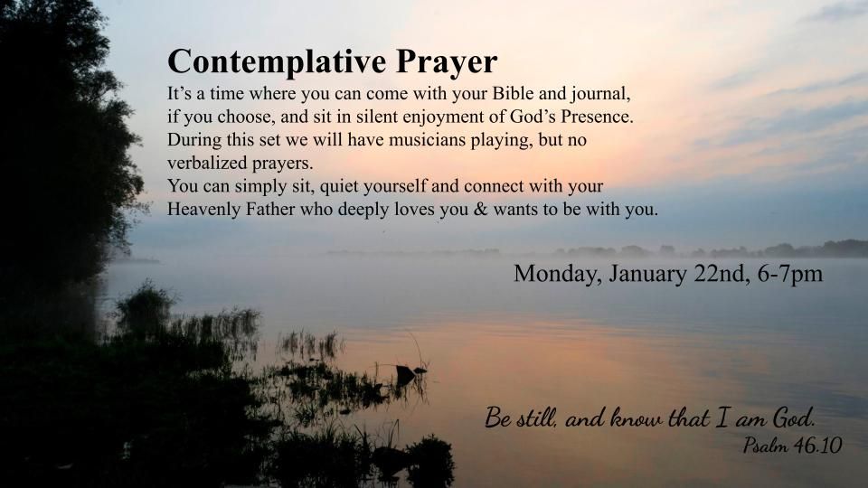 Contemplative Prayer Set , Southeast Texas House of Prayer, Beaumont