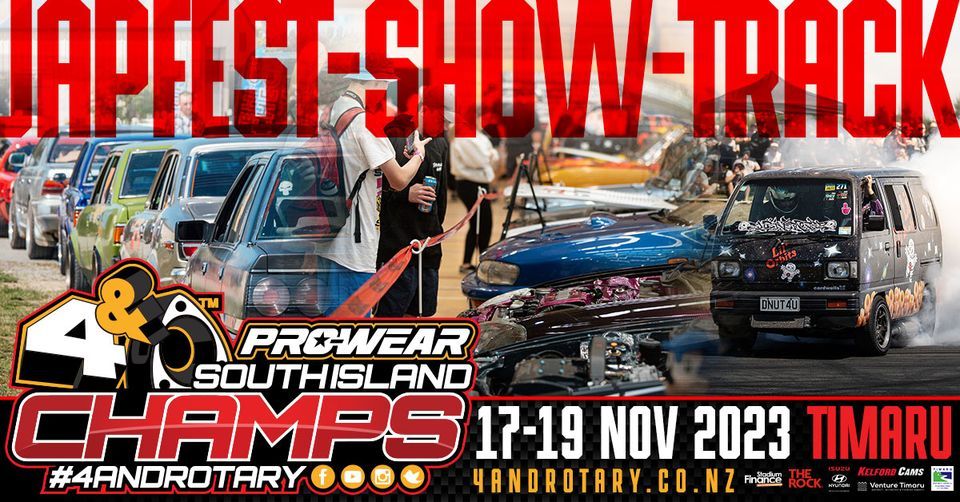 Prowear 4 & Rotary South Island Champs, Levels Raceway, Timaru ...